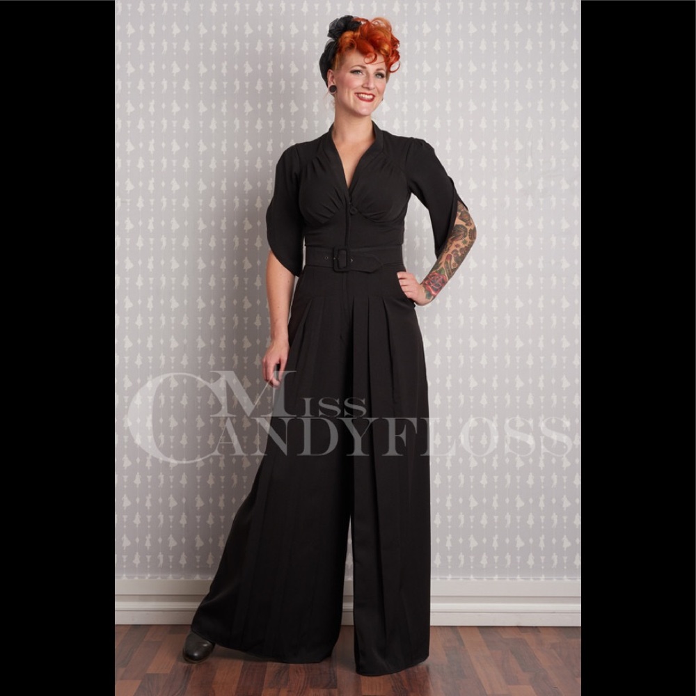 Miss candyfloss black jumpsuit
